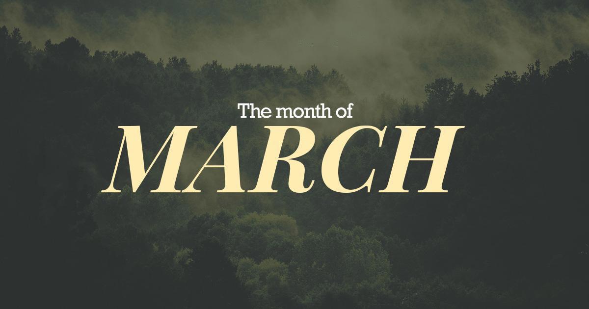 march